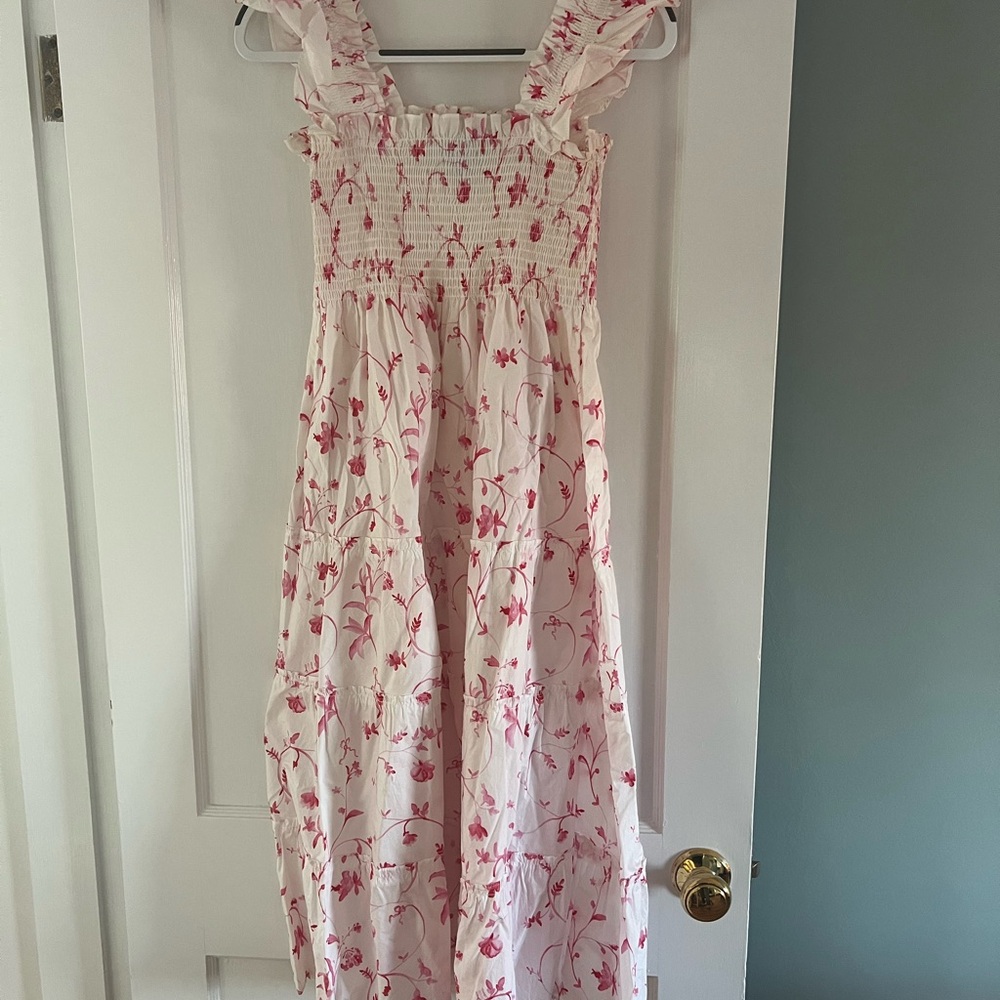 Pink Botanical Ellie Dress Hill House